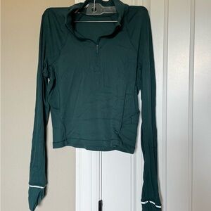 Lululemon Quarter Zip Fitted Pullover